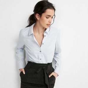 Slim fit long sleeve essential shirt